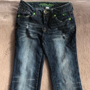 Girls Justice Jeans Size 12s
